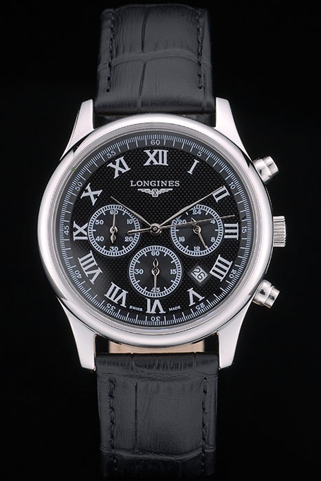 Longines Master Collection Svart l derrem svart Dial 80.224